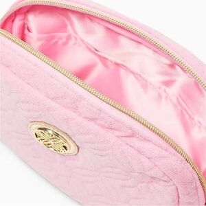 Lilly Pulitzer Pink Quilted Crossbody Bag